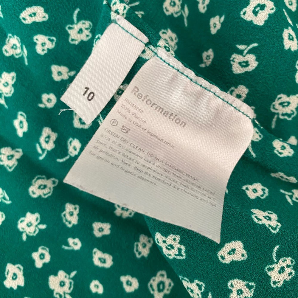 Reformation Rosalinda Dress size 10 - Picture 12 of 13